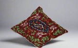 Woolen Embroidered Cushion Pillow Cover, Multicolor #CW1010