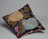 Woolen Embroidered Cushion Pillow Cover, Multicolor #CW1012