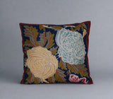 Woolen Embroidered Cushion Pillow Cover, Multicolor #CW1012