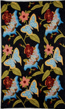 Chain Stitch Tapestry Wool Rug 
