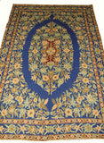 Hand Embroidered Area Rug, Tapestry Wool Rug, Multicolor 6x9 feet #CWR54105