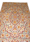 Hand Embroidered Area Rug, Tapestry Wool Rug, Multicolor 6x9 feet #CWR54104