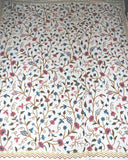 Crewel Cotton Bedspread 