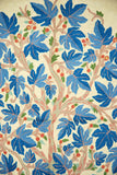 Chain Stitch Tapestry Wool Rug "Maple", Multicolor Embroidered 2.5x4 feet #CWR10012