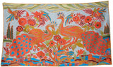 Chain Stitch Tapestry Wool Rug 