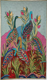 Chain Stitch Tapestry Wool Rug 