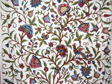 Custom Crewel Embroidered Fabric 