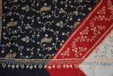 Kashmir Pashmina "Sozni" Needlework Embroidered "Cashmere" Shawl, Multicolor #PJL-104