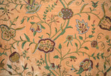 Velvet Crewel Embroidered Fabric 